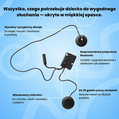 Snuggo™ Bezprzewodowa Opaska Audio
