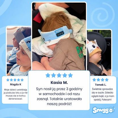 Snuggo™ Bezprzewodowa Opaska Audio